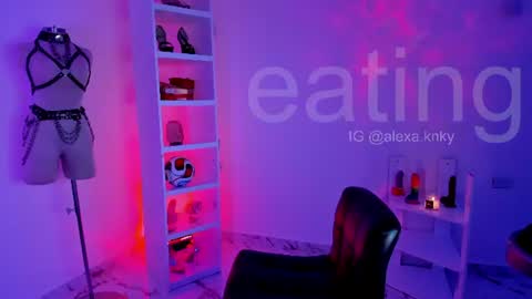 Snapshot of _kinkyalexa_ chatting on July 2026 03:23:01 AM A L E X A online show from July 2026 03:23:01 AM
