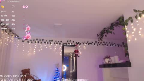 Snapshot of _lauraspencer_ chatting on December 2024 04:36:02 AM Laura online show from December 2024 04:36:02 AM