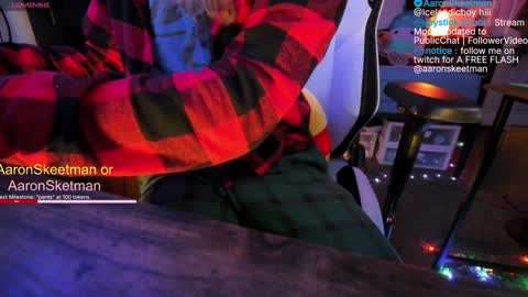 Aaron Skeetman online show from January 2025 12:10:01 PM