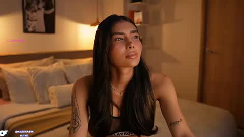 Snapshot of abril_w18 chatting on July 2026 08:57:01 PM My name is Alexa. Please say hello I like to chat with you. If you have requests please use tip online show from July 2026 08:57:01 PM