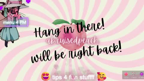 Snapshot of abruisedpeach chatting on May 2026 02:30:01 AM Peach online show from May 2026 02:30:01 AM