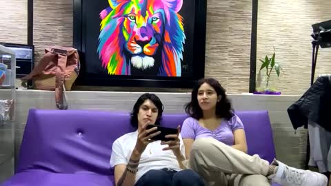 Snapshot of adam_and_abby_ chatting on February 2025 11:45:01 PM adam and abby online show from February 2025 11:45:01 PM