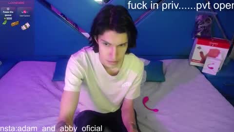Snapshot of adam_and_abby_ chatting on March 2025 09:26:01 PM adam and abby online show from March 2025 09:26:01 PM