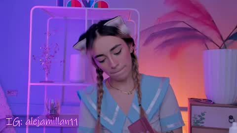 Snapshot of alejamillan1 chatting on June 2026 04:17:02 AM night GTM -5 online show from June 2026 04:17:02 AM
