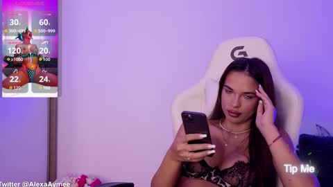 Snapshot of alexaaimee chatting on September 2025 01:44:02 AM Alexa online show from September 2025 01:44:02 AM