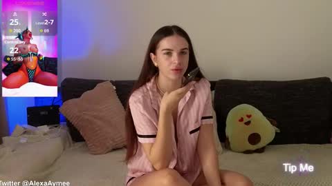 Snapshot of alexaaimee chatting on December 2025 11:41:02 AM Alexa online show from December 2025 11:41:02 AM