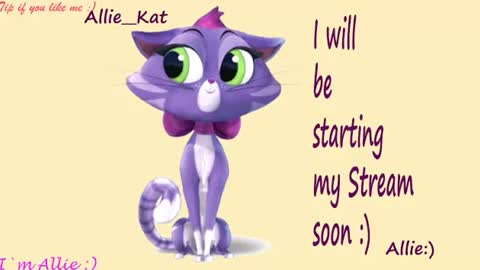 Snapshot of allie__kat chatting on June 2026 01:13:01 PM Allie online show from June 2026 01:13:01 PM