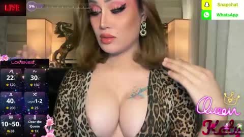 Queen Majesty Katy online show from March 2026 12:22:01 PM