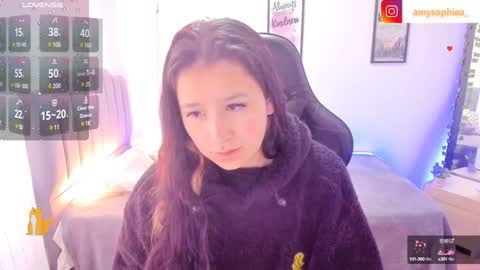 Snapshot of amy_sophiaa chatting on February 2025 01:30:02 PM Amy sophia 3 online show from February 2025 01:30:02 PM