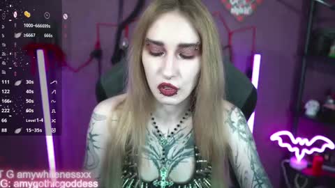 Snapshot of amywhitenessxx chatting on May 2026 04:45:02 PM Amy switch Goddess divine Mistress online show from May 2026 04:45:02 PM