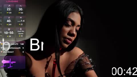 Snapshot of angela_santana_ chatting on February 2025 09:15:01 PM Angela online show from February 2025 09:15:01 PM