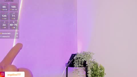 Angeline  online show from January 2025 03:50:01 PM