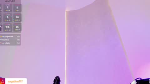 Angeline  online show from January 2025 03:45:01 PM