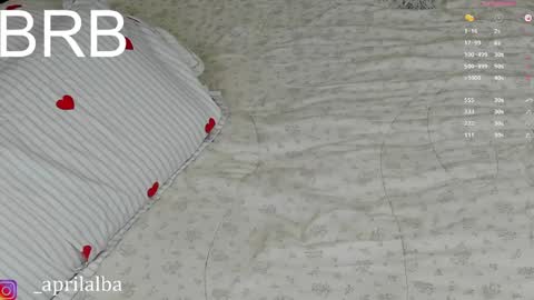Snapshot of aprilinalba chatting on May 2026 01:01:02 AM ALEKSANDRA POLYAKOVA online show from May 2026 01:01:02 AM