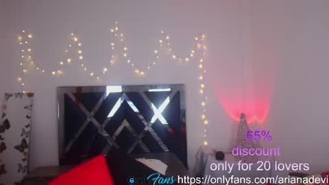 ariana devil online show from January 2025 04:41:01 PM