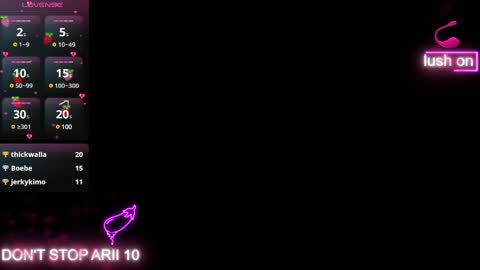 Snapshot of arii_vega chatting on February 2025 04:27:01 AM ARII VEGA online show from February 2025 04:27:01 AM