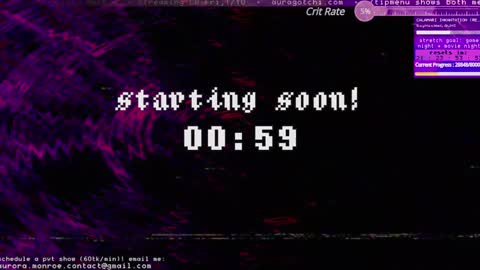 Snapshot of auragotchi chatting on January 2025 05:05:01 AM Aurora  Aura online show from January 2025 05:05:01 AM