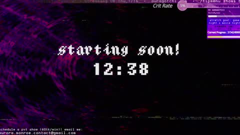 Snapshot of auragotchi chatting on January 2025 03:23:02 AM Aurora  Aura online show from January 2025 03:23:02 AM