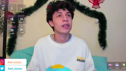 Axel Evanss online show from January 2025 04:00:01 PM