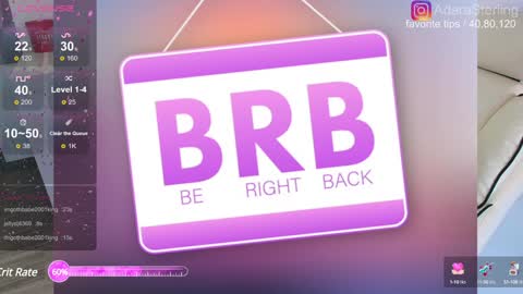 Snapshot of babepeach chatting on December 2024 01:22:01 PM adara sterling online show from December 2024 01:22:01 PM