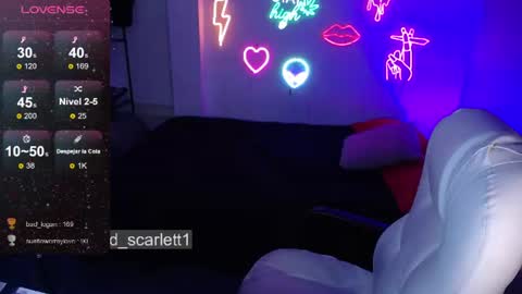 Snapshot of bad_scarlett1 chatting on June 2026 12:36:01 AM Scarlett online show from June 2026 12:36:01 AM