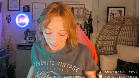 Beck the tongue online show from May 2026 02:17:01 AM
