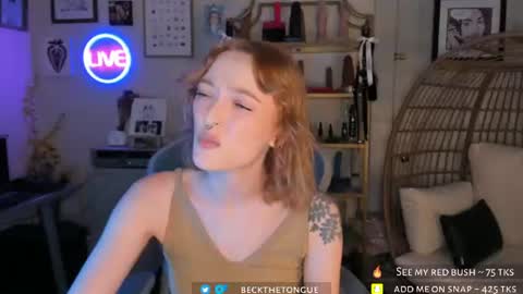 Beck the tongue online show from July 2026 03:23:01 AM