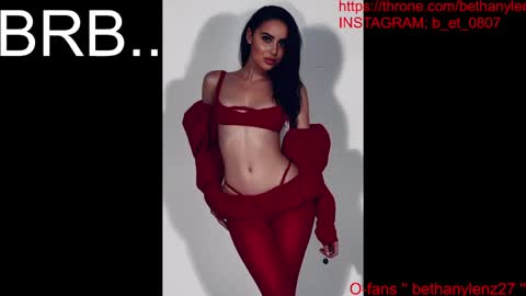 bethanylenz2 online show from April 2026 07:39:01 PM