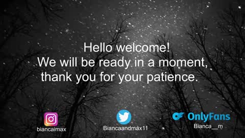 Snapshot of bianca_and_maxwell chatting on December 2024 01:54:01 PM bianca and maxwell online show from December 2024 01:54:01 PM
