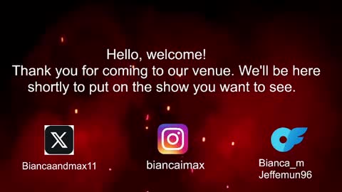 bianca and maxwell online show from May 2026 02:25:01 PM