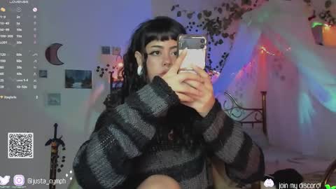   Im Nym  Justa nymph on twitter and IG online show from January 2025 01:42:02 AM