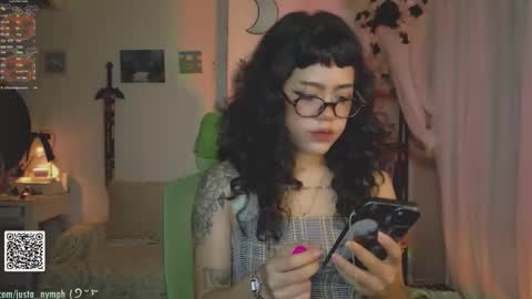   Im Nym  Justa nymph on twitter and IG online show from October 2025 02:33:01 AM