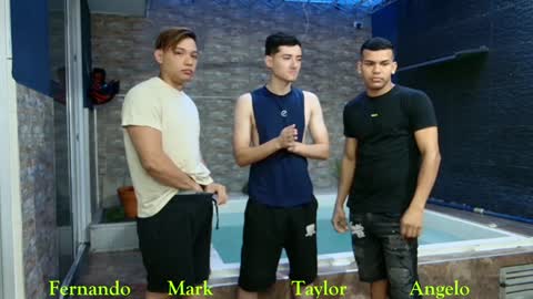 Snapshot of boysgang_sex chatting on January 2025 11:34:02 AM Angelo Mark Fernando Taylor online show from January 2025 11:34:02 AM