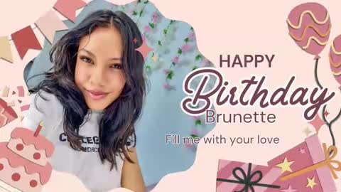 Brunette online show from February 2026 12:23:01 PM