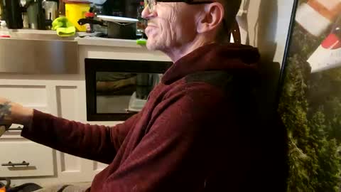 Snapshot of brushsquach chatting on February 2025 06:39:01 AM Steve... aka SkinnieDippin aka TimberTramp online show from February 2025 06:39:01 AM