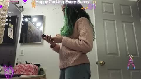 Tokki  bunny  online show from January 2025 12:29:01 AM