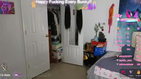 Tokki  bunny  online show from February 2025 04:58:01 AM