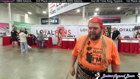 Butterfly and Bear online show from December 2024 10:30:02 PM