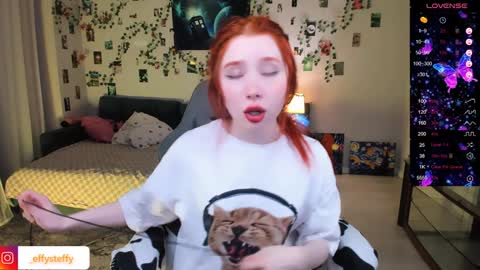 Snapshot of callmeeffy chatting on January 2025 09:02:01 AM Effyblonde   follow my telegram channel for more content3 online show from January 2025 09:02:01 AM