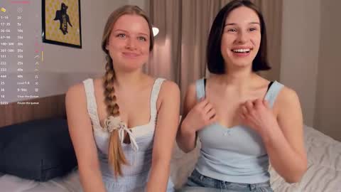 Snapshot of carlottagleave chatting on February 2026 09:04:01 PM Jessie and Lika online show from February 2026 09:04:01 PM