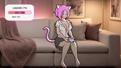 Snapshot of cat9irl chatting on April 2026 08:03:02 PM Nicky online show from April 2026 08:03:02 PM