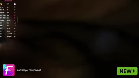 Cattaleya Ravenwood online show from October 2025 12:00:01 AM