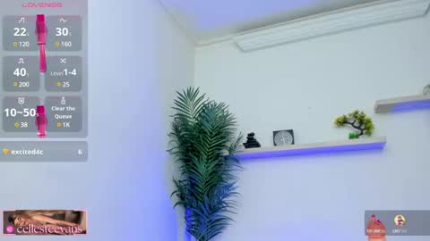 Celeste  online show from February 2025 06:35:01 PM