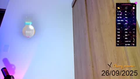 cherry Monroe online show from September 2025 03:38:02 PM