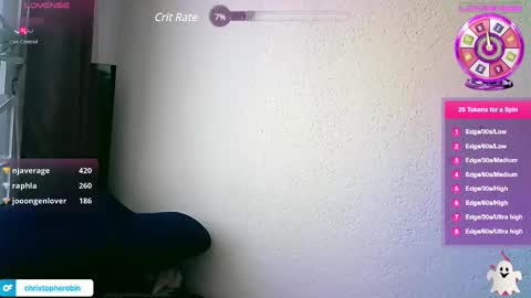 Chrixtopherobin online show from March 2025 09:18:02 PM