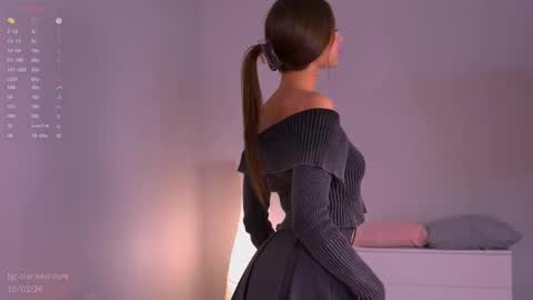 Claire online show from March 2026 07:07:01 PM