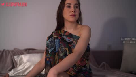 Snapshot of cleopatra3101 chatting on December 2024 10:28:02 AM Cleopatra online show from December 2024 10:28:02 AM