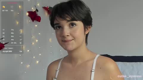 Snapshot of cute_eyess chatting on January 2025 09:31:01 PM Cute online show from January 2025 09:31:01 PM