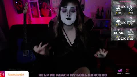 Snapshot of destroyall420 chatting on May 2026 04:22:01 PM Lola Bdsm and fries online show from May 2026 04:22:01 PM