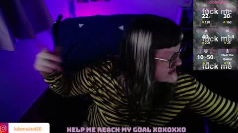 Snapshot of destroyall420 chatting on May 2026 08:52:02 AM Lola Bdsm and fries online show from May 2026 08:52:02 AM